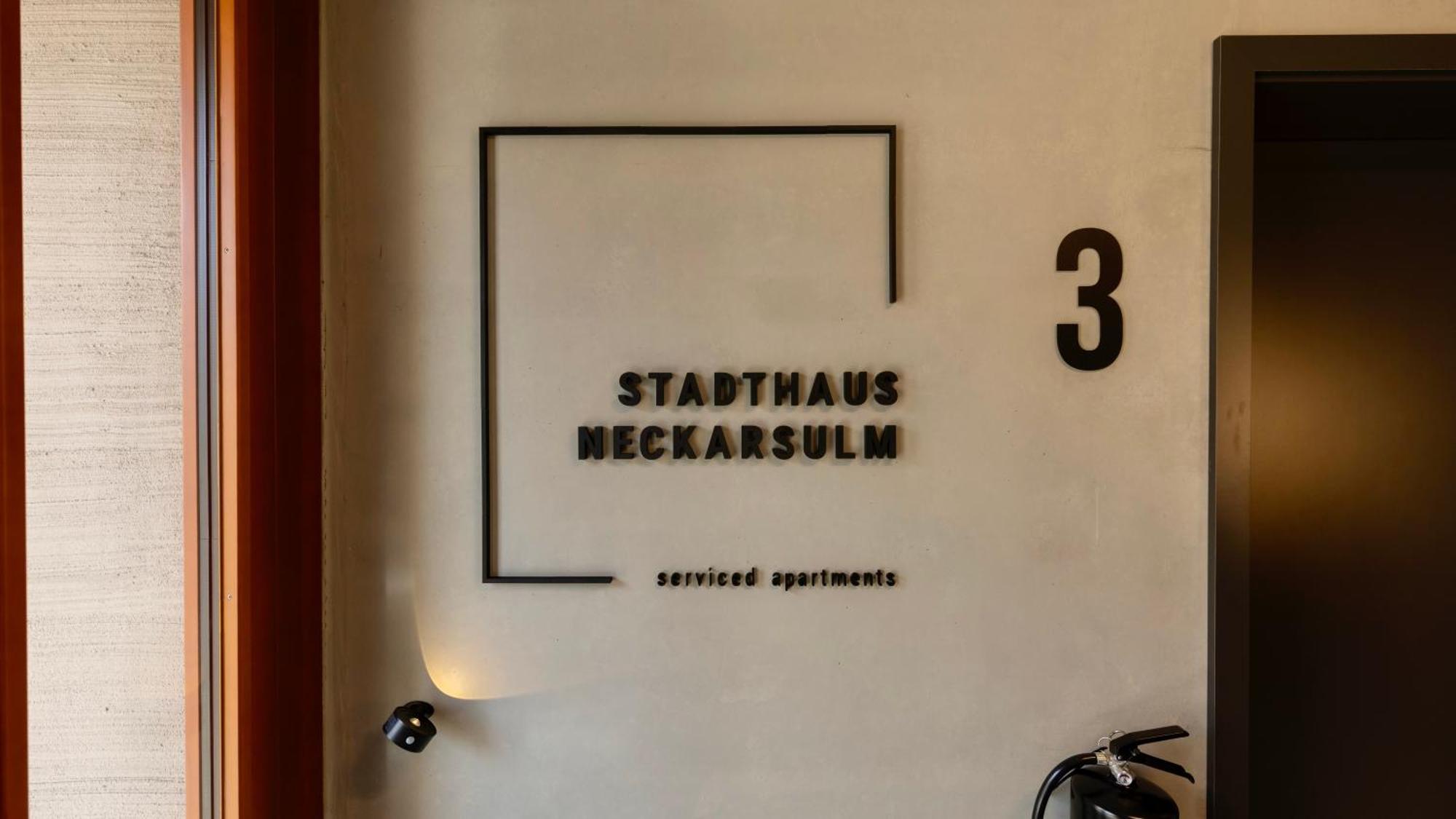 Stadthaus Neckarsulm Serviced Apartments - Stadthaus Heiner Экстерьер фото