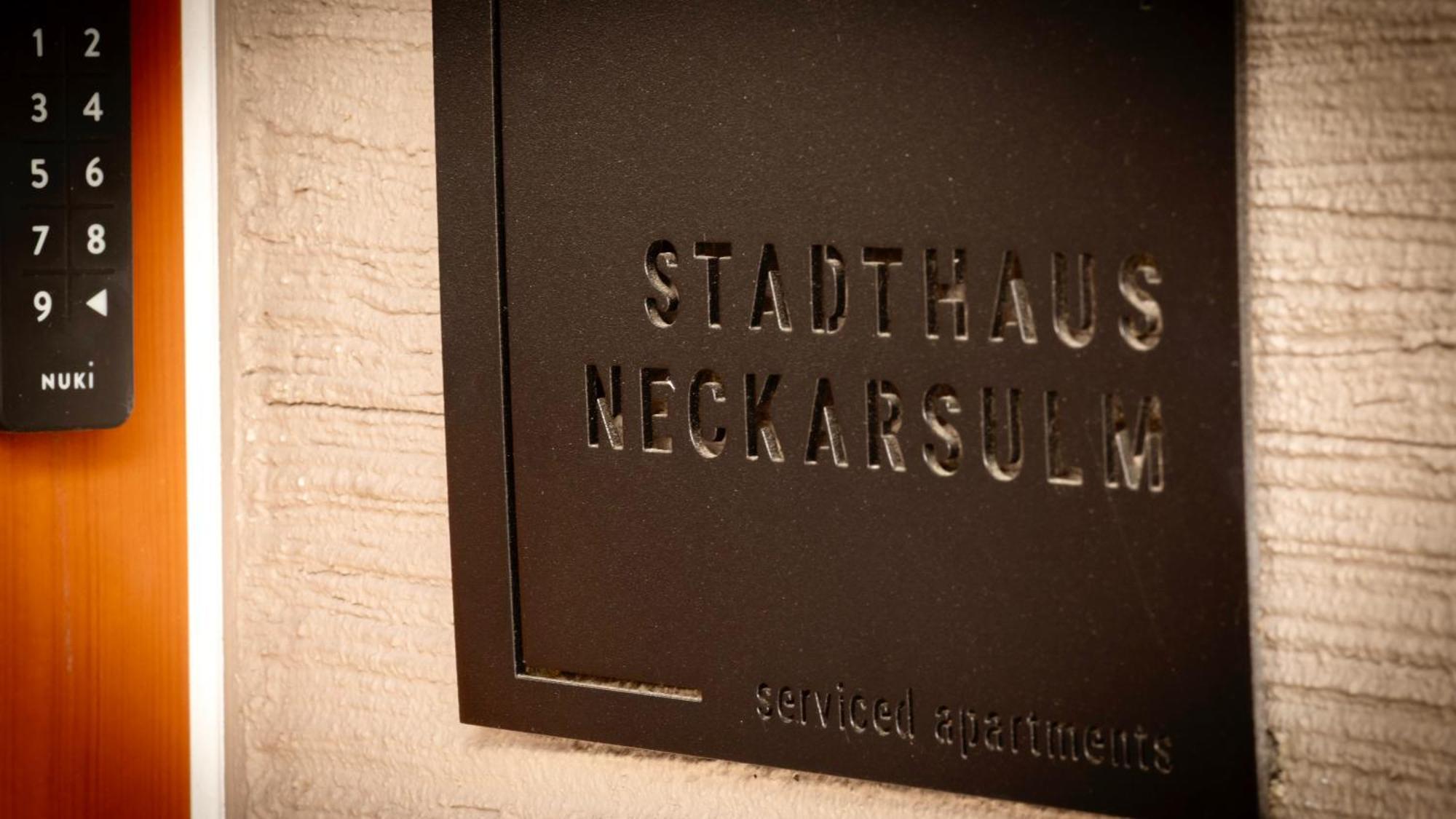 Stadthaus Neckarsulm Serviced Apartments - Stadthaus Heiner Экстерьер фото